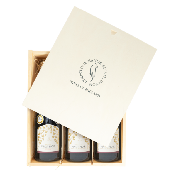 Lympstone Manor Estate Triassic Pinot Noir - 3 Bottle Gift Box