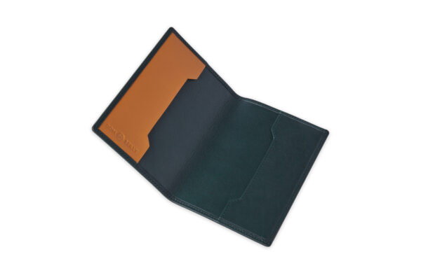 Lympstone Manor Passport Cover showing the inside